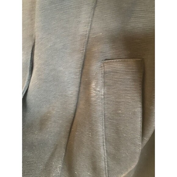 Aderienne Vittadini Black Gold Button Stretch Blazer Sz. 10 - Picture 4 of 4